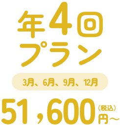 年４回プラン
